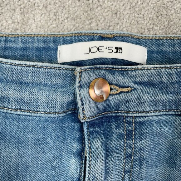 Joe’s Jeans Boyfriend Slim Ankle Size 28 (30x28) Manila Wash Ripped Distressed - Picture 3 of 16